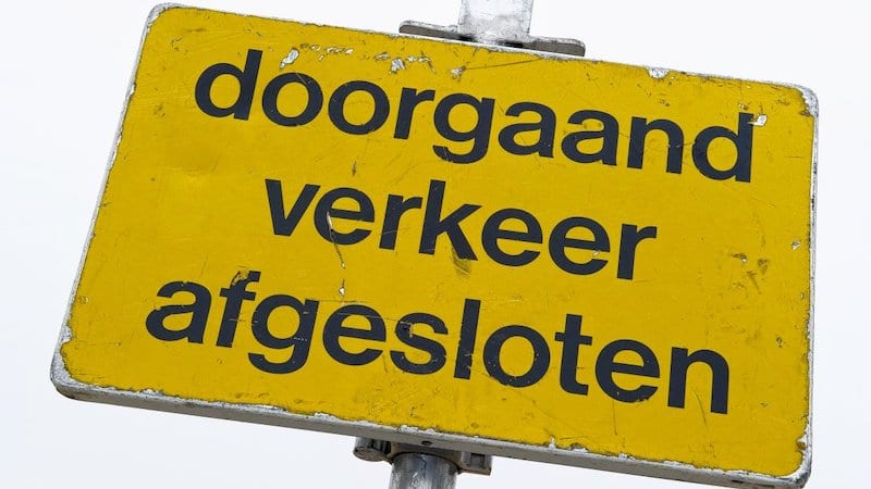 Vrijdag wegafsluiting vanwege voortzetting 8-decemberstrafproces