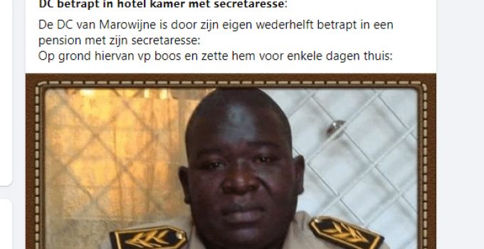 Vals bericht over dc Hunswijk die in hotelkamer werd betrapt met secretaresse