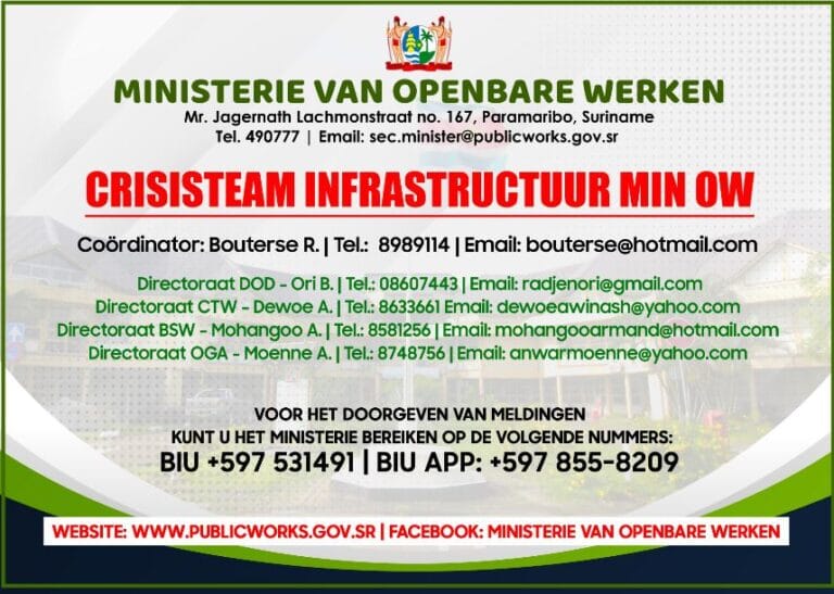 OW stelt crisisteam infrastructurele rampen en crisissituaties in