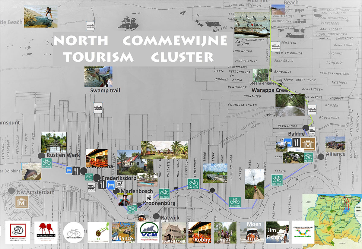 Openbare Werken tekent MoU met Noord Commewijne Toerisme Cluster