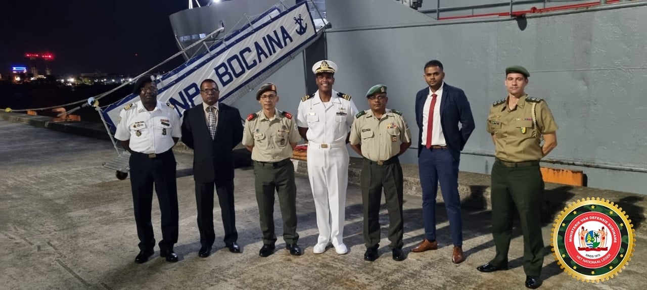 Braziliaanse marineschip ‘Bocaina’ bezoekt Suriname