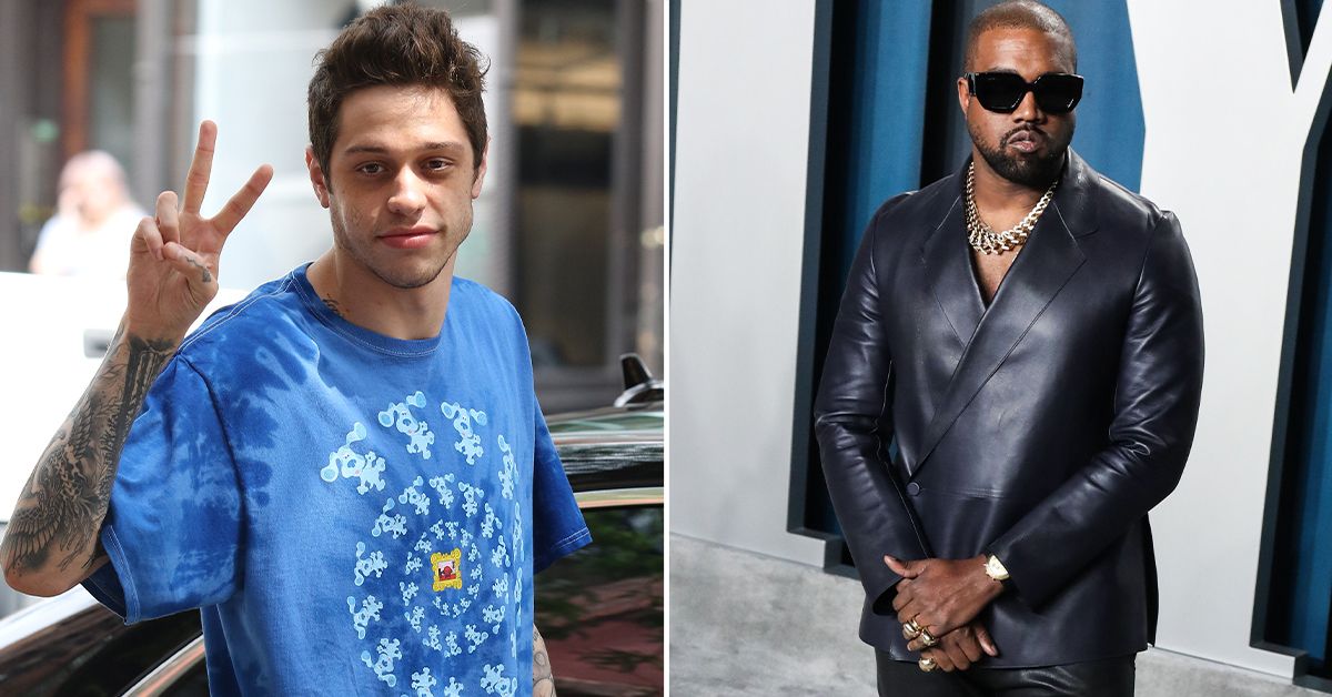 Pete Davidson maakt zich geen zorgen om streven Kanye West om Kim Kardashian terug te winnen