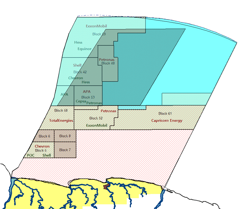 Staatsolie bezit nog steeds exploratie- en exploitatierechten Surinaams offshoregebied