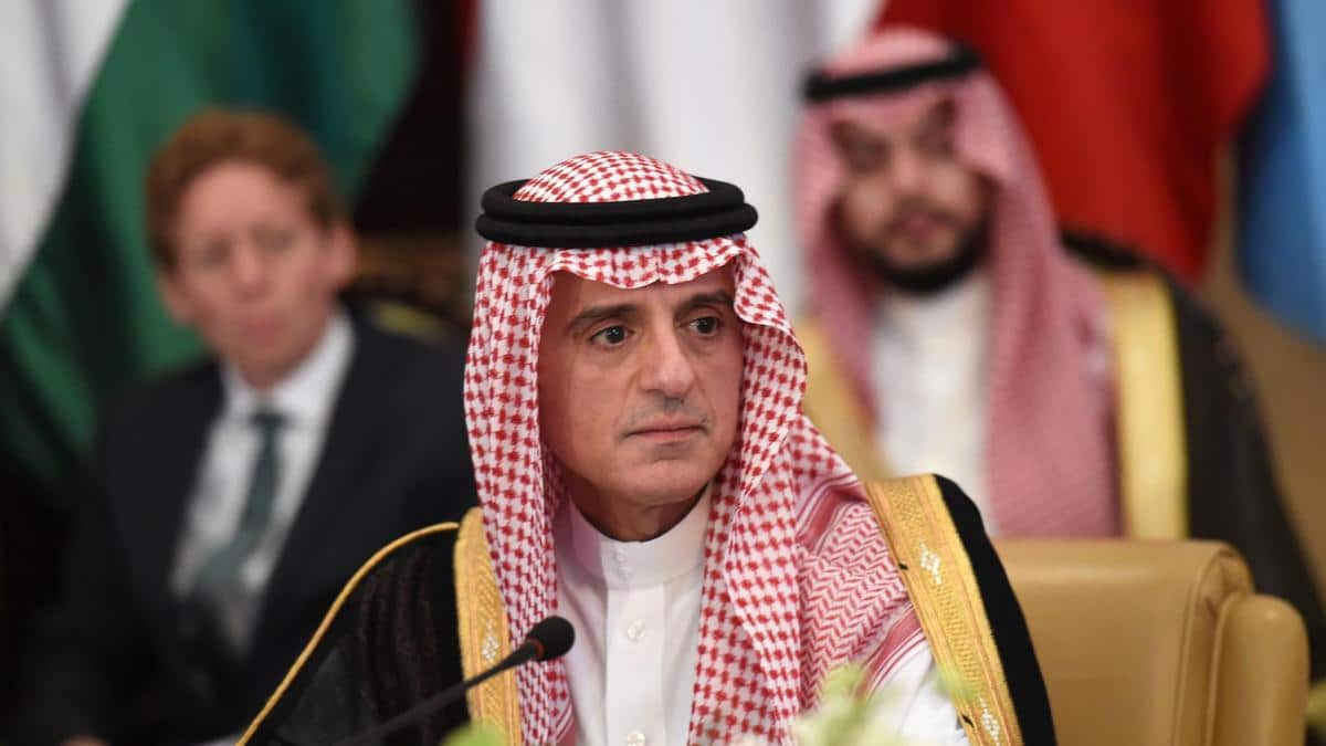 Staatsminister Buitenlandse Zaken Saoedi-Arabië Adel bin Ahmed Al-Jubeir in Suriname