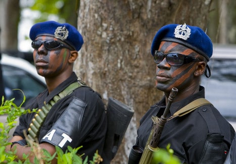 Politie-invallen in Paramaribo-Noord