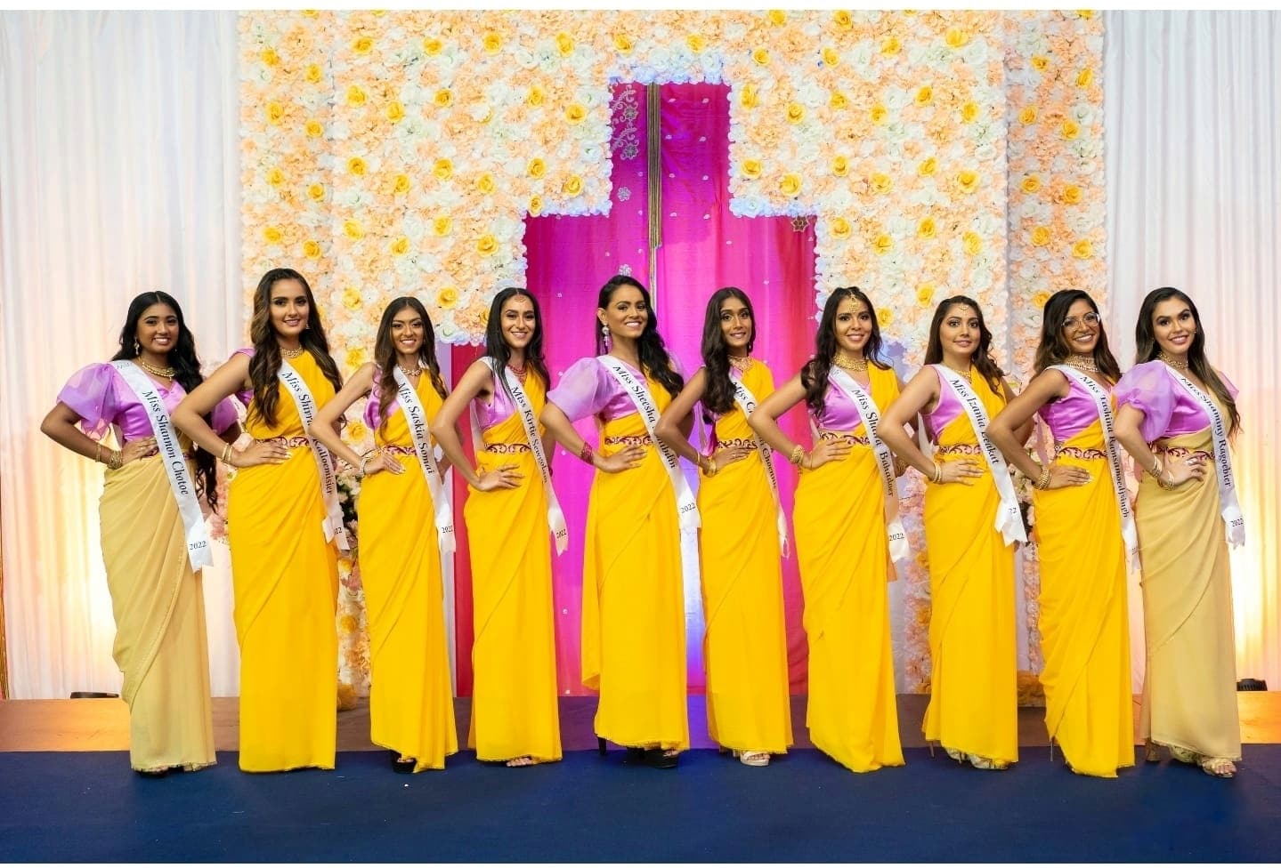 Contestanten Miss India Worldwide Suriname 2022 geïntroduceerd