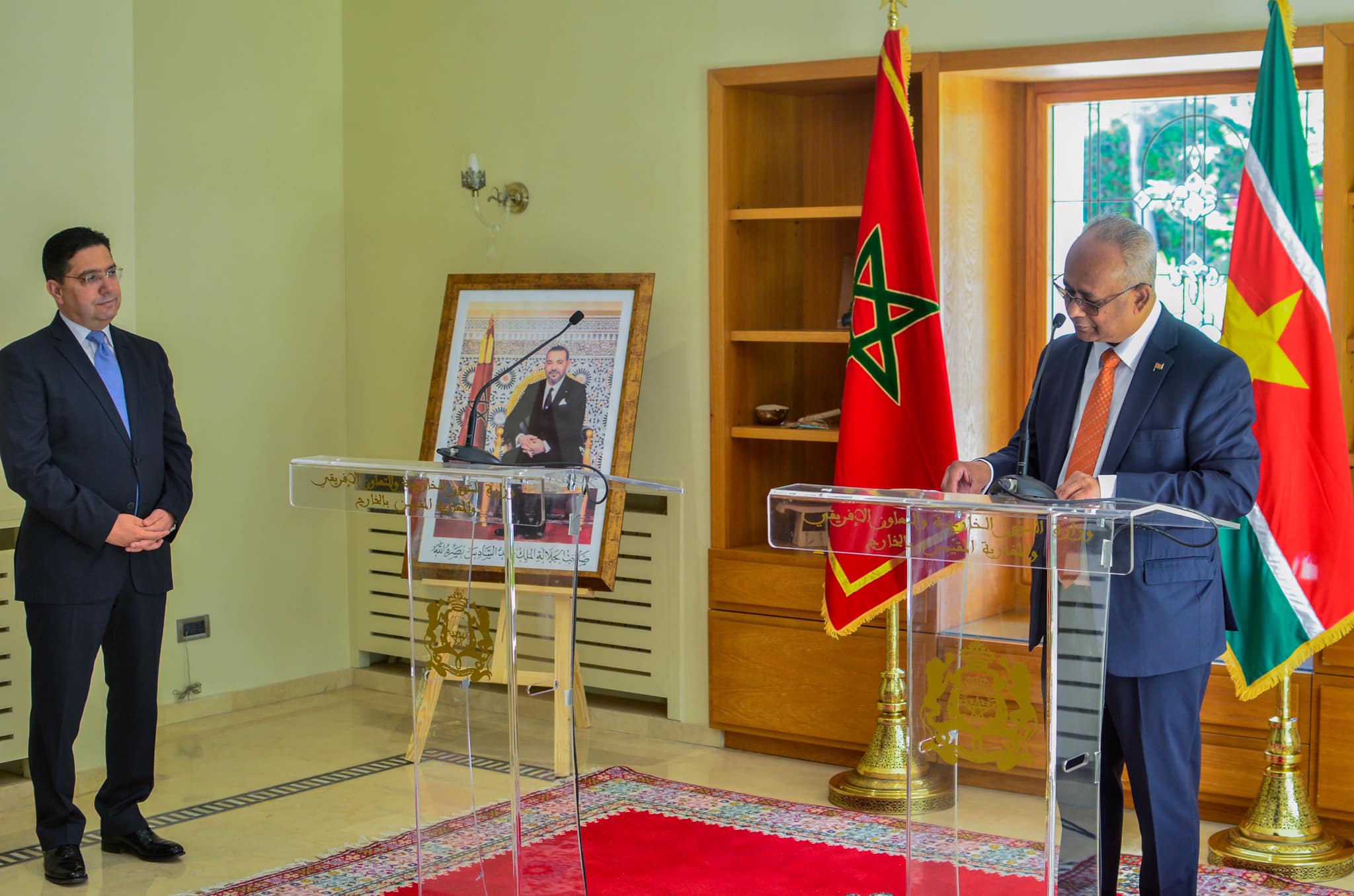 Inauguratie diplomatieke vestigingen van Suriname in Marokko