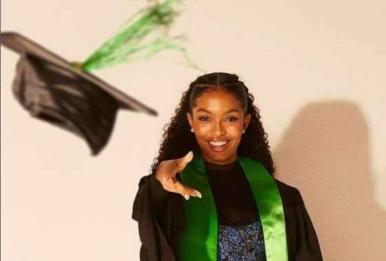 Yara Shahidi studeert af van de Harvard universiteit