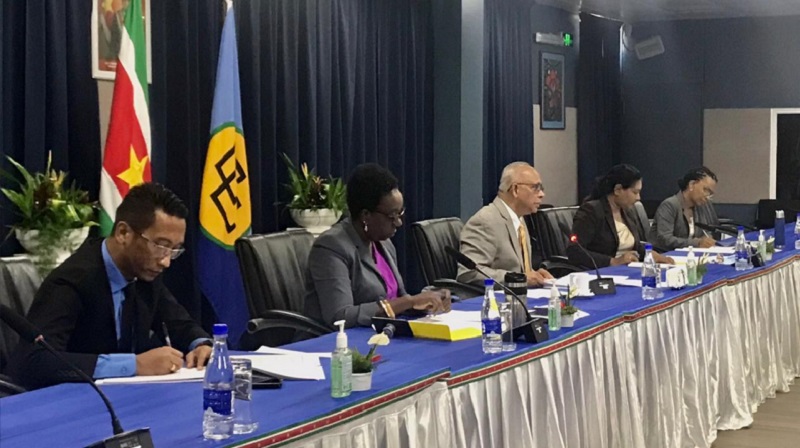 Ramdin leidt vierde internationale ministeriële- en partners bijeenkomst over Haïti