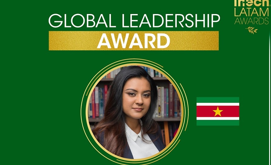 Na overwinning eerste Anthony N. Sabga Caribbean Excellence Awards nu ook Global Leadership Award nominatie voor Suriname