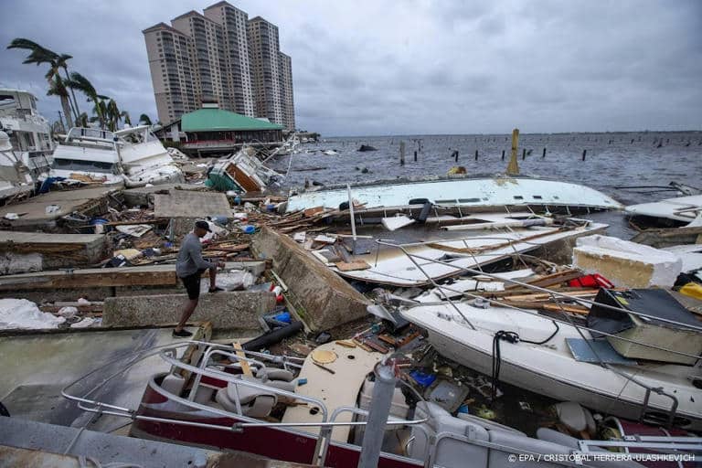 Zeker 17 mensen omgekomen in Florida door orkaan Ian