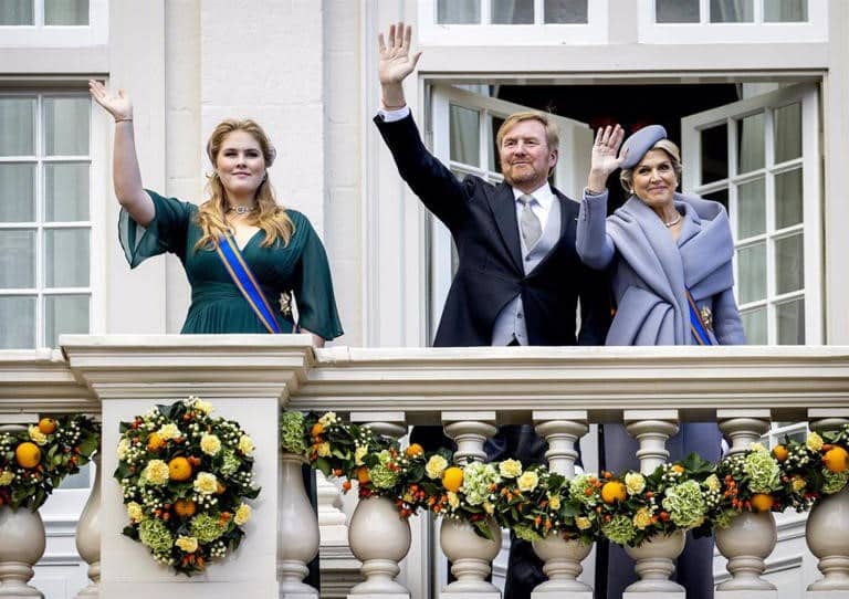 prinses amalia maxina en koning willen alexander