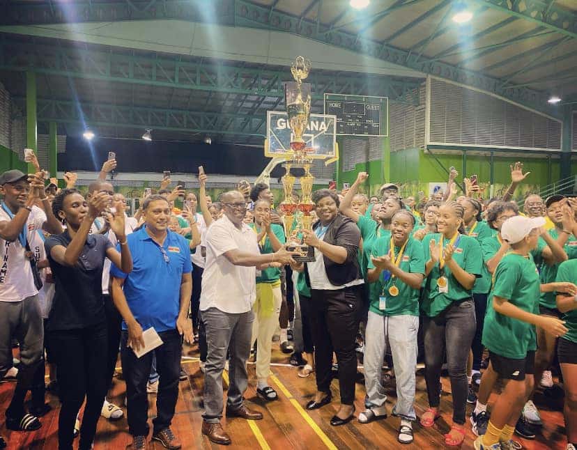 Suriname heeft de Inter Guyanese Spelen gewonnen in Guyana