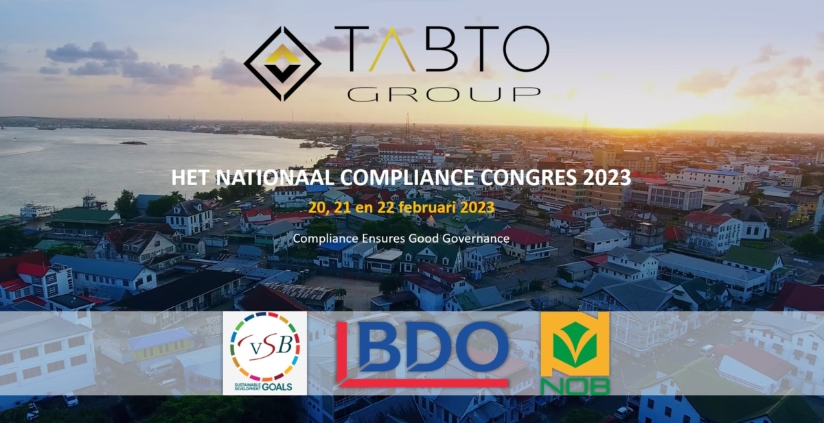 Dit jaar ook een Nationaal Compliance Congres in Suriname