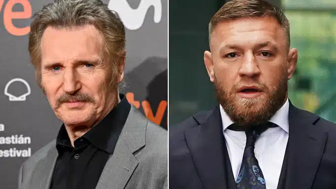 Liam Neeson over Conor McGregor en UFC: hij is een ‘kleine kabouter’ die ‘Ierland een slechte naam geeft’