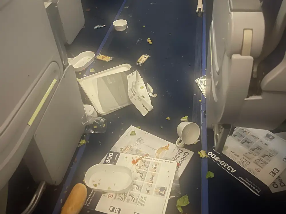 Noodlanding Lufthansa-toestel na ernstige turbulentie, passagiers moesten alle video’s en foto’s verwijderen