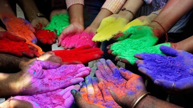 Holi handen PHAGWA PAGWA PAGHWA