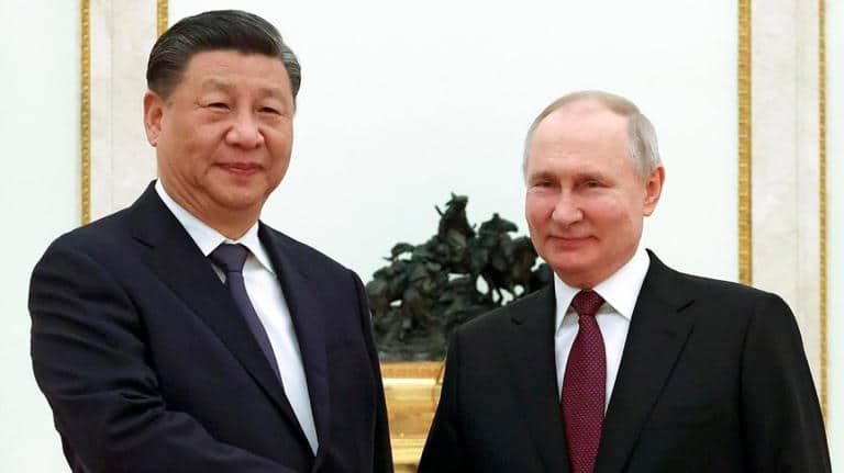 Xi Jinping zegt dat China klaar is om met Rusland samen te werken om ‘de wereldorde te beschermen’