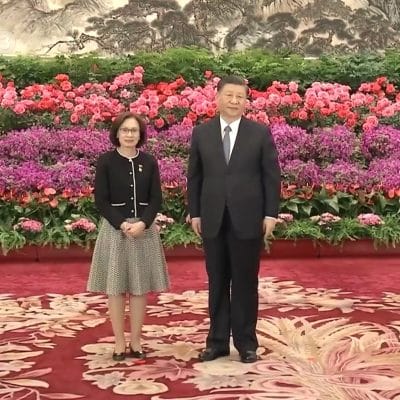 Ambassadeur Ho-Chong overhandigt geloofsbrieven aan president Xi Jinping