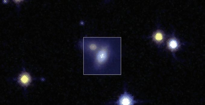 Zwaartekrachtlenzen onthullen viervoudige weergave van Supernova SN 2022qmx op 4 miljard lichtjaren afstand