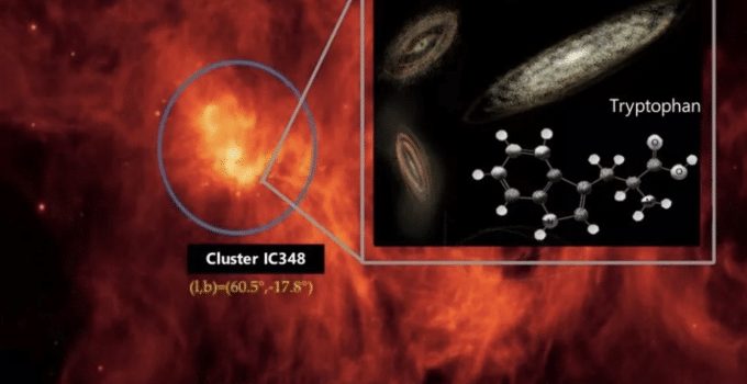 Astronomen vinden aminozuur ’tryptofaan’ in interstellair materiaal