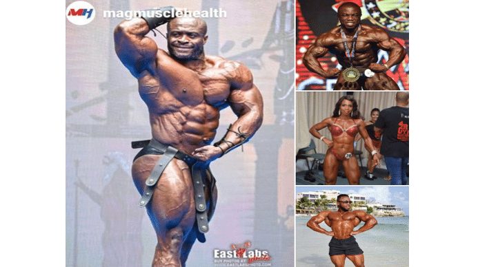 Bodybuilding delegatie goed aangekomen op Barbados