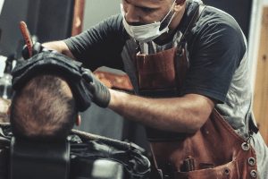 man kapper kalend kaal scheren barber