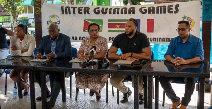 Aangepast protocol Inter-Guyanese Spelen getekend