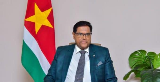 President Santokhi bevestigt positieve vooruitzichten voor Suriname, ook in samenwerking met China