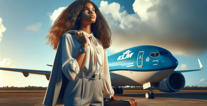 cheyenne stewardess KLM suriname