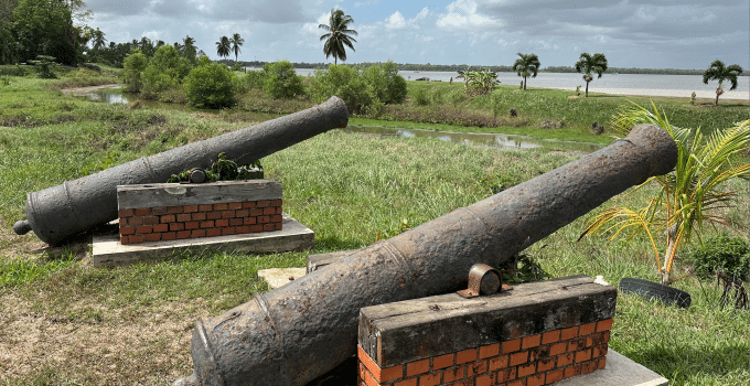 suriname commewijne nieuw amsterdam kanon suriname