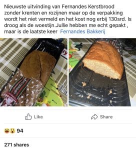 suriname kerstbrood