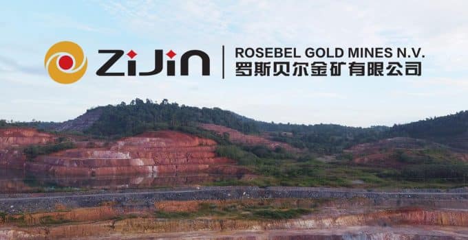 zijin rosebel goldmines goudwinning