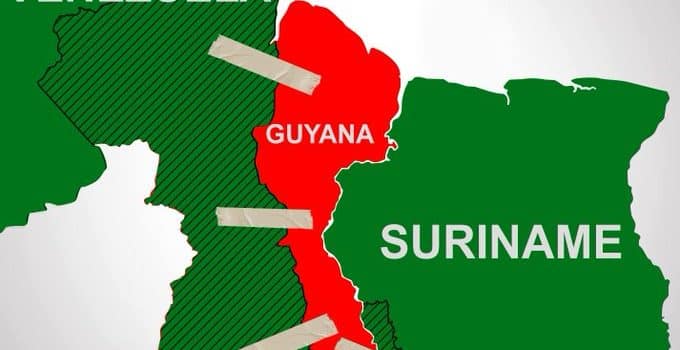 grensgeschil suriname guyana