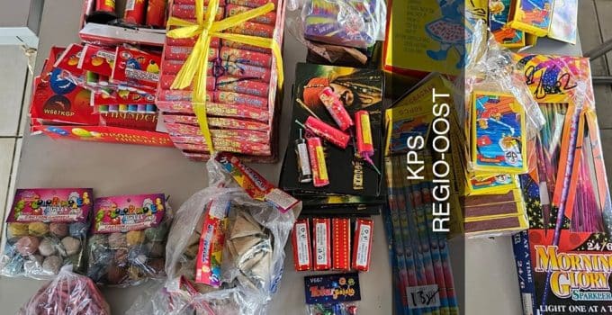 Verkopers vuurwerk aangehouden door de politie