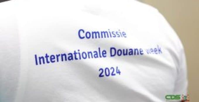 Jarige douane gastheer Internationale Douaneweek