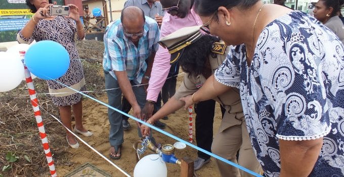 Succesvolle wateraansluiting bij seniorencomplex Stichting WIN