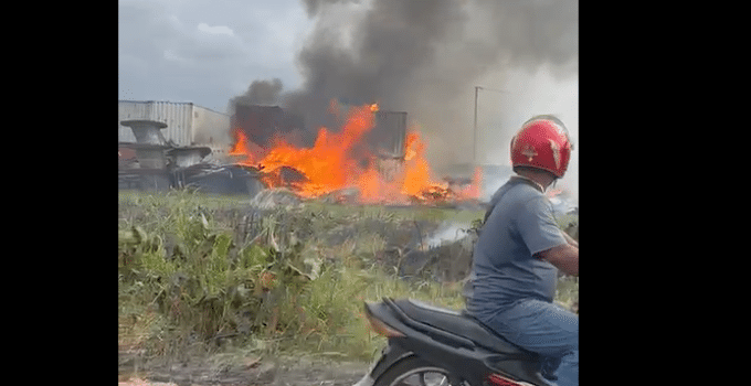 Brand uitgebroken bij opslagplaats Energie Bedrijven Suriname