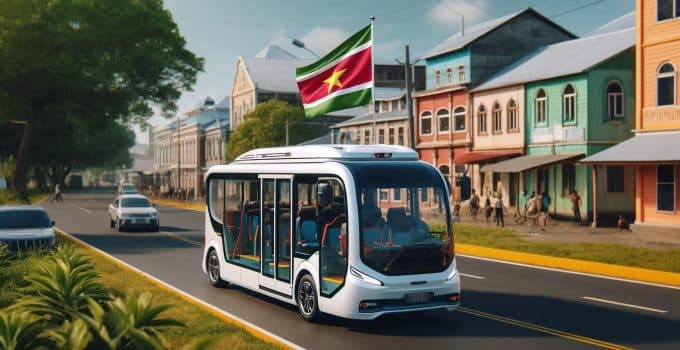 Op termijn worden oude dieselbussen in Suriname vervangen door elektrische uit China, voorspelt analist