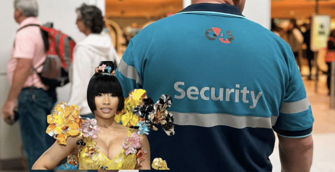 Nicki Minaj aangehouden op Schiphol wegens ‘bezit van softdrugs’