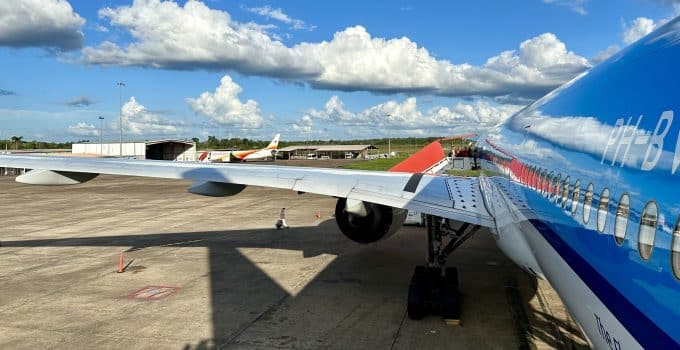 zanderij klm boeing johan adolf pengel luchthaven