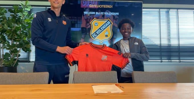 Jeugdtalent Yoshiro Atkinson treedt toe tot FC Volendam O13-selectie