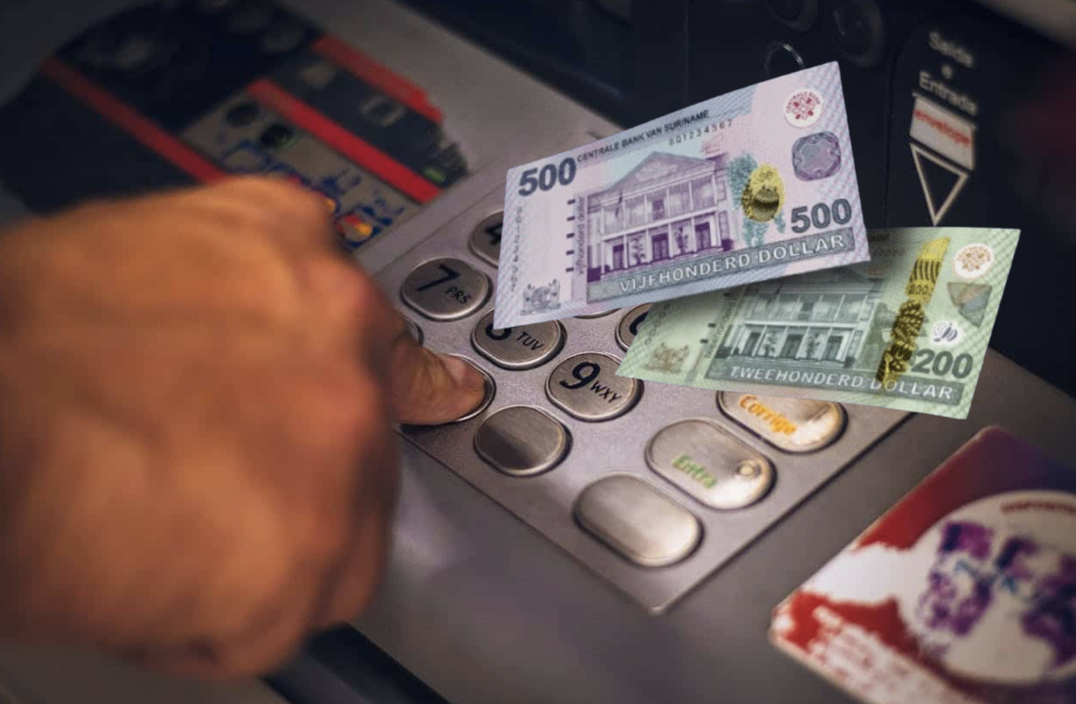 srd biljetten pinnen atm