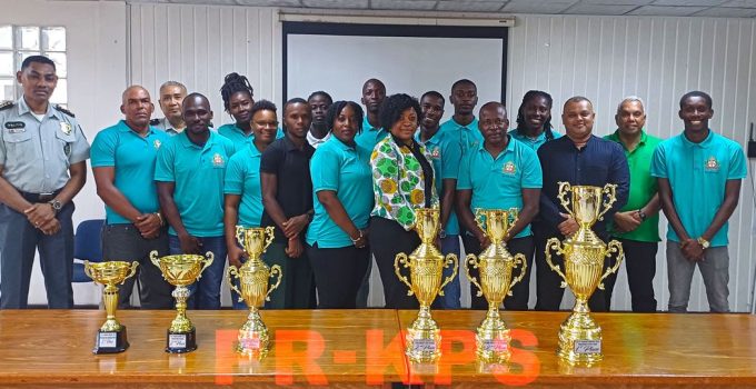 Atleten KPS slepen 6 bekers in de wacht tijdens Annuel Athletic Championship Guyana