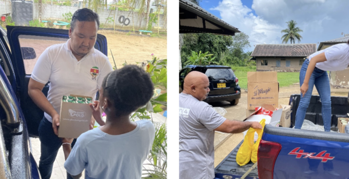 Belangrijke donatie van stichting RedSu voor kindertehuizen in Suriname