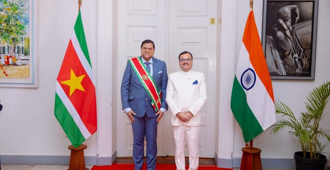 India en Suriname verkennen nieuwe samenwerkingsgebieden