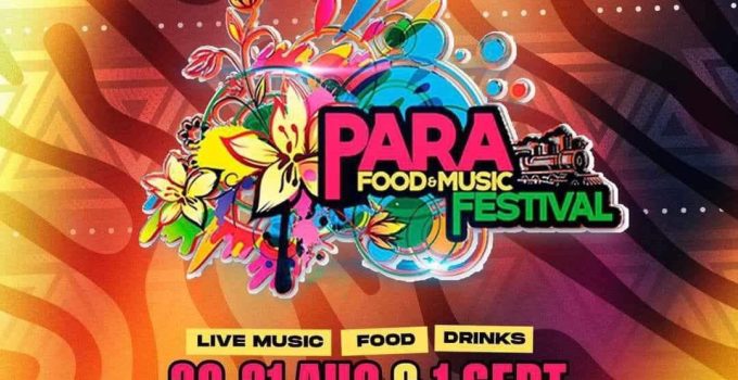 Drie dagen “Para Food & Music Festival” in district Para