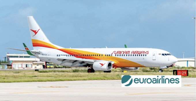 Euroairlines Group uit Spanje en Surinam Airways werken samen om markt in Cariben te versterken