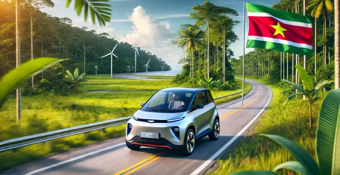 In Suriname verkrijgbare ‘goedkope’ Chinese elektrische auto blijkt uitermate veilig