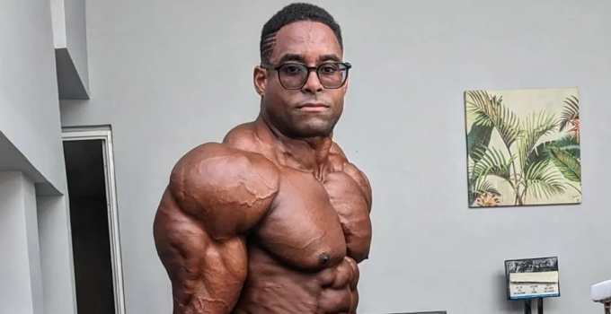 Surinaamse topbodybuilder Jermaine Karg wint wedstrijd, maar ‘betaalt met gezondheid’